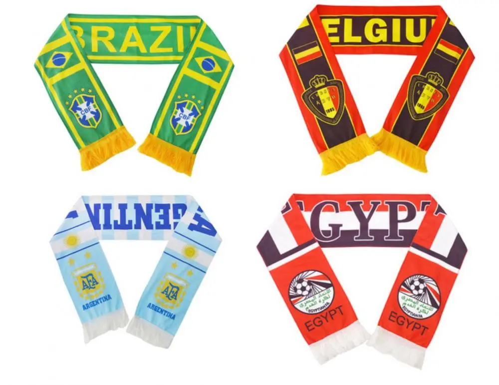 Football Teams Countries fans Scarf