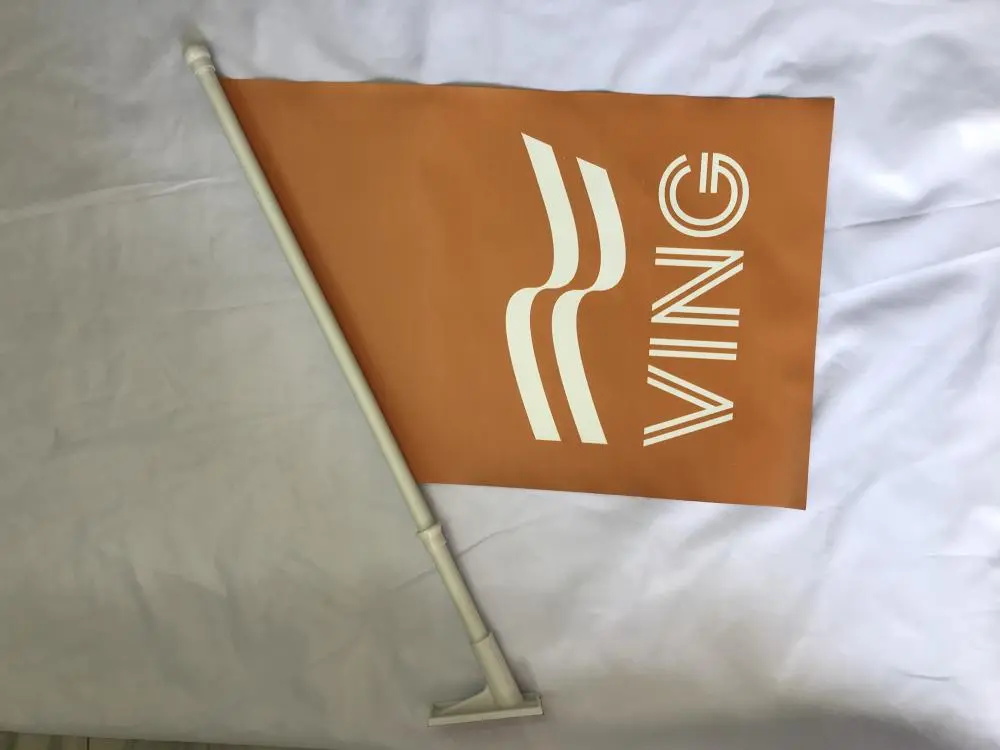 PVC doulble sides print flag