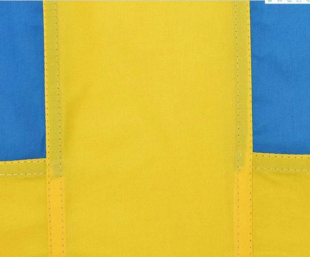Sewing Sweden flag 90*150cm