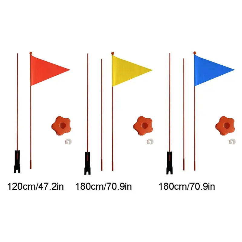 Pennant Bicycle Flag with Pole