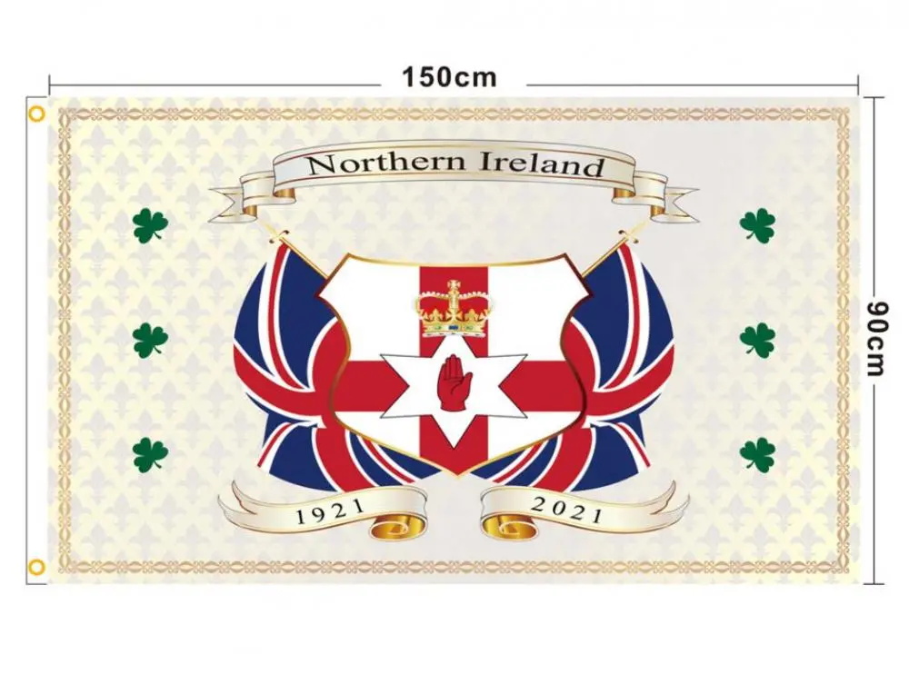 100th anniversary Northern Ireland flags